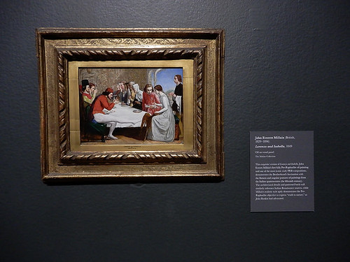 DSCN2648 - Lorenzo and Isabella, John Everett Millais, The Pre-Raphaelites & the Old Masters