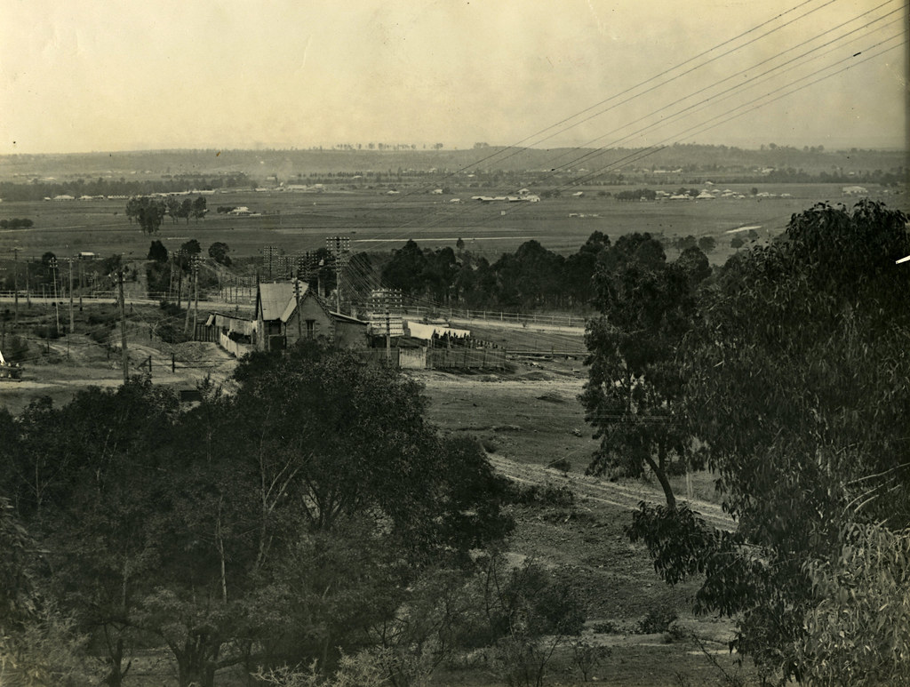 View over Emu Plains from Lapstone Hill