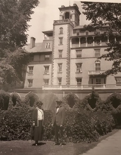Black and White Image. From History Comes Alive at the Hotel Colorado