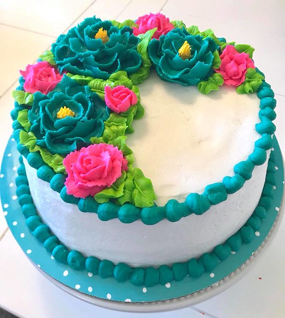 Floral Buttercream Cake from Specialty Sweets by Lasey