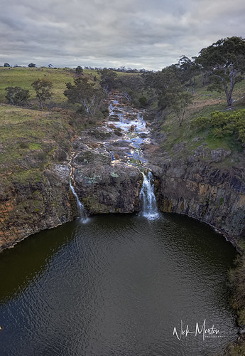 waterfall drone langley vic australia au