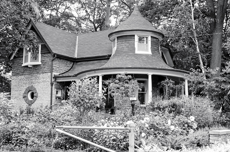 Monochrome Gardener's Cottage