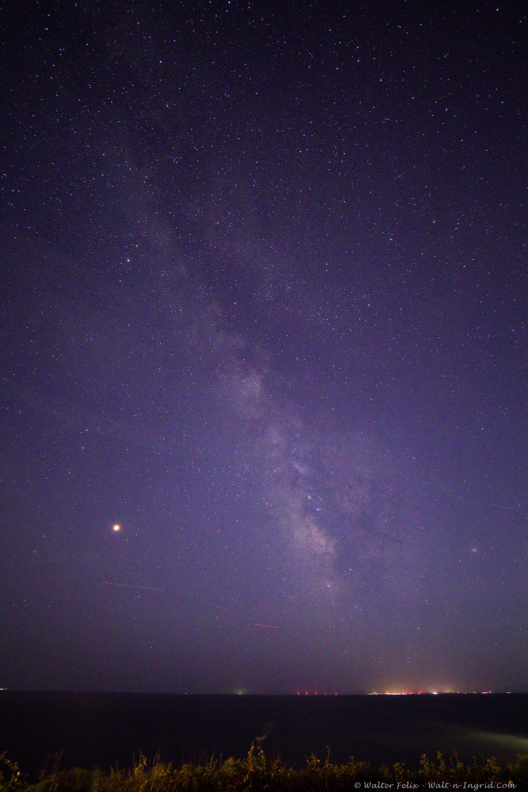 Milky Way over Block Island