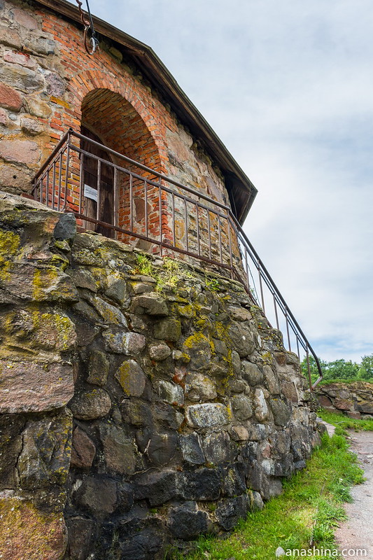Круглая воротная башня, крепость Корела, Приозерск