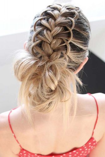 The Best Updos For Beauty Women-Full Collection 2019 9