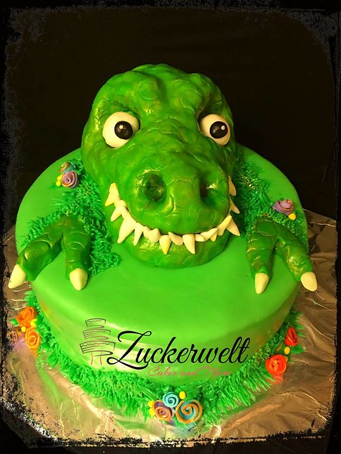 Dino Cake by Zuckerwelt Cakes and More