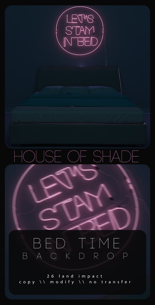 House of Shade – Bed Time Backdrop