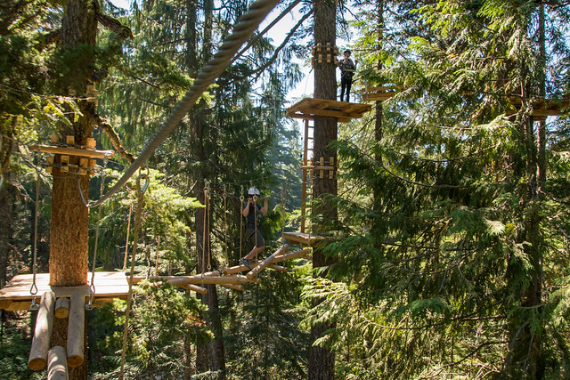 Grouse Mountain Ropes Adventure
