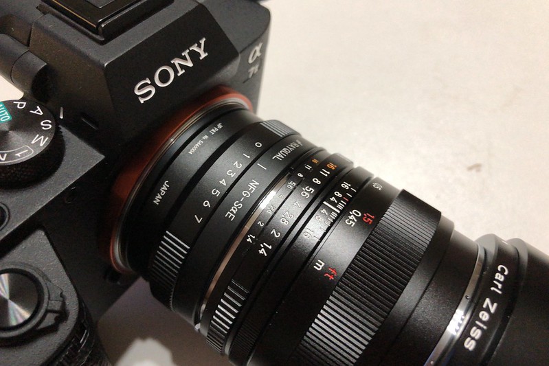 SONY α7Ⅱ+RAYQUAL NFG SαE+Carl Zeiss T 50mm f1 4 ZF