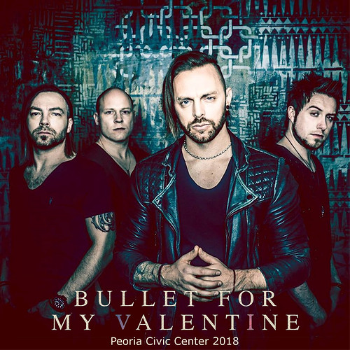 Bullet For My Valentine-Peoria 2018 front