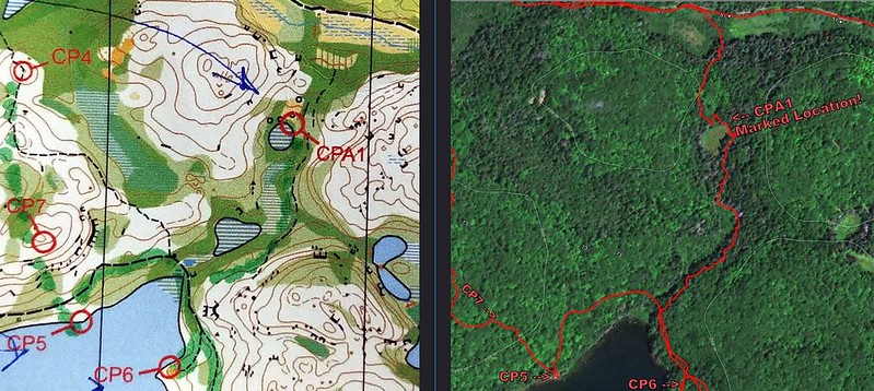 Track and Map Comparison