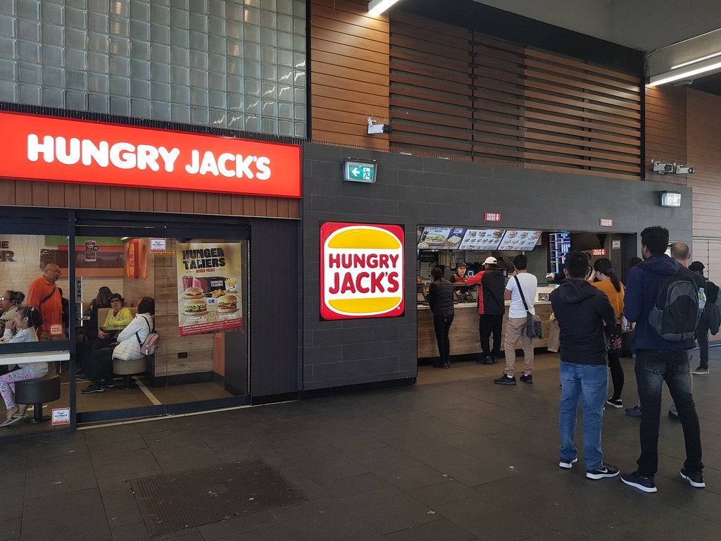 @ Hungry Jacks at Circular Quay, Sydney