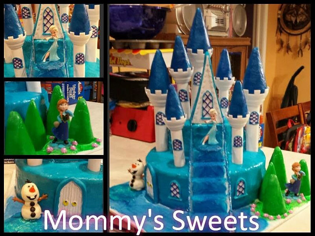 Frozen Themed Cake by Mommy's Sweets