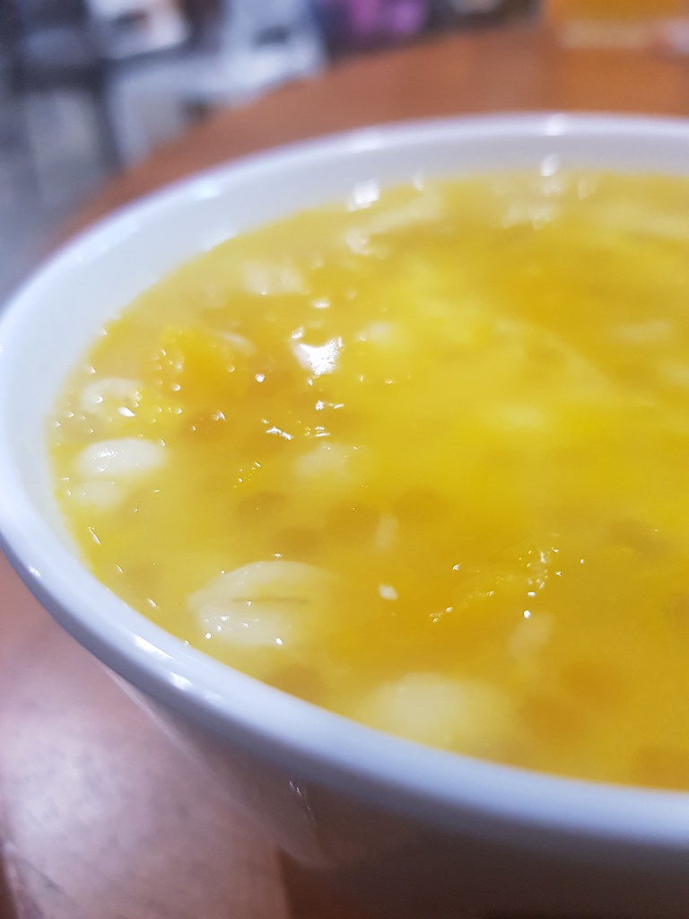 金瓜薏米 Pumpkin Barley soup rm$2.90 @ Restoran Taman Desa Yong Tau Fu & Dessert