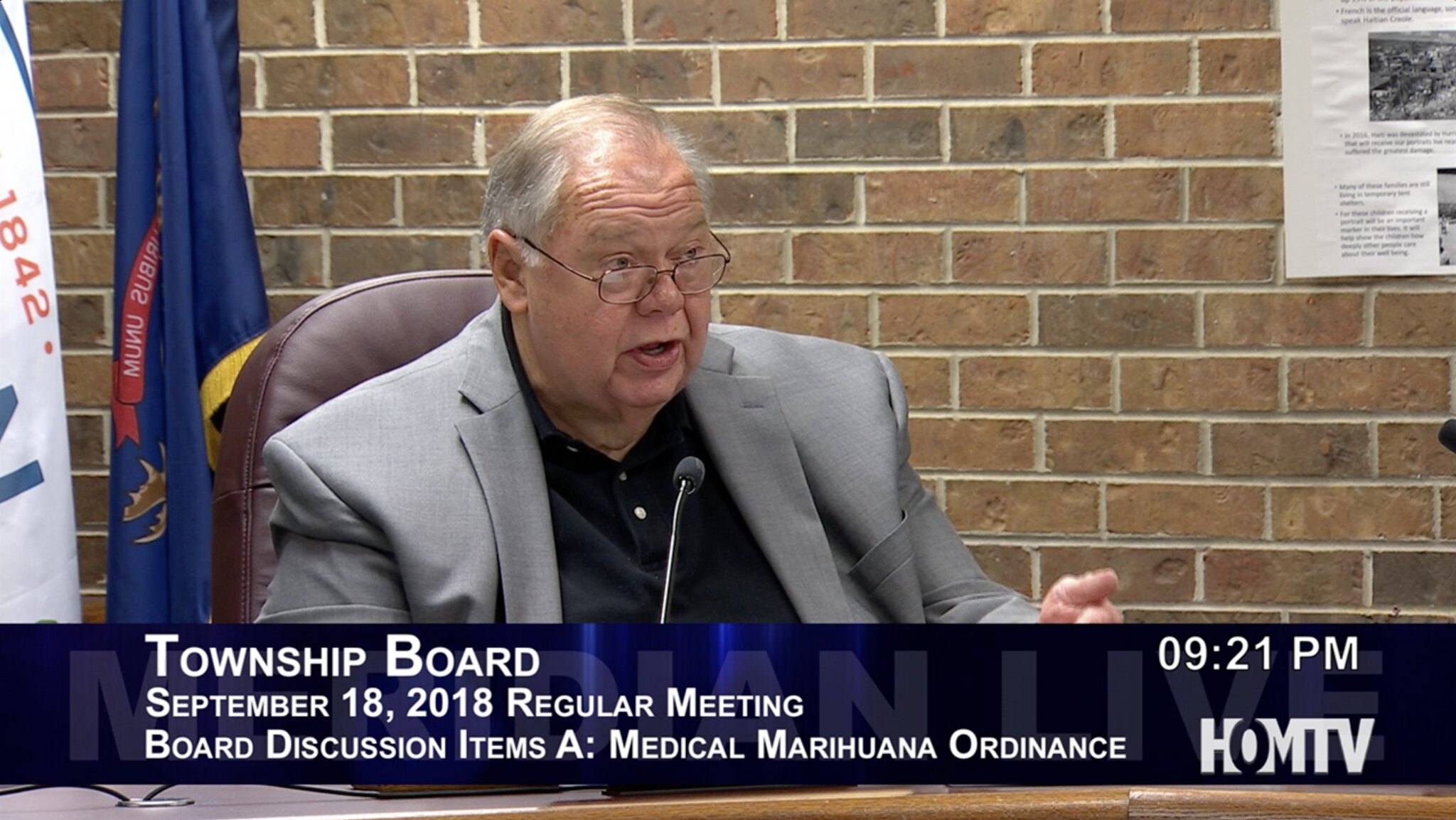 Board Talks Growing Medical Marijuana in Meridian Township 