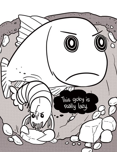 Shrimp Goby Cartoon 2