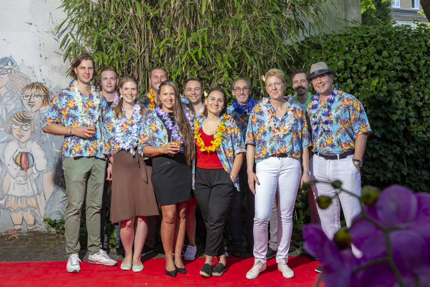 Fuchs & Consorten Sommerfest 2018: Blue Hawaii