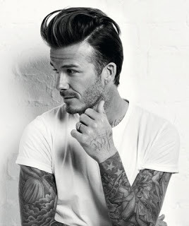 David Beckham Pompadour