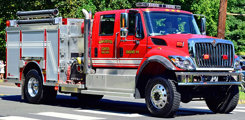 ct firefighters convention parade 2018 state engine winchester international