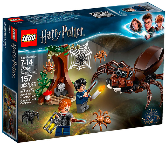 REVIEW LEGO 75950 Harry Potter Aragog’s Lair