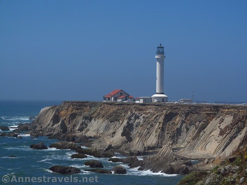 The Point Arena Lighthouse near Point Arena, California
