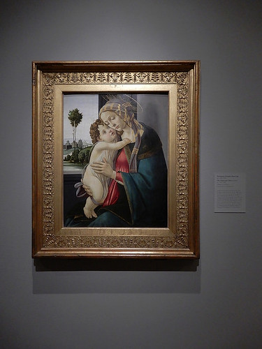 DSCN2721 - The Virgin and Child, Workshop of Sandro Botticelli's The Pre-Raphaelites & the Old Masters