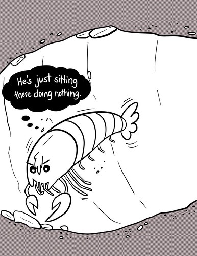 Shrimp Goby Cartoon 3