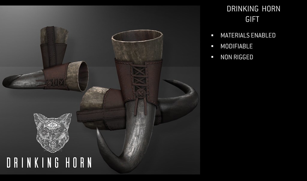 Feral - Drinking Horn GIFT - TeleportHub.com Live!
