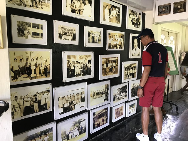 Edmund at the Golf Museum, Iloilo