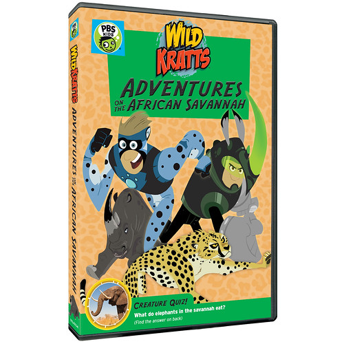 wild kratts african dvd