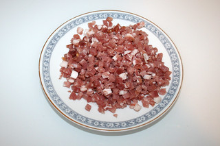 08 - Zutat Schinkenwürfel / Ingredient diced bacon