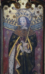 Henry VI (rood screen, 15th Century, restored)