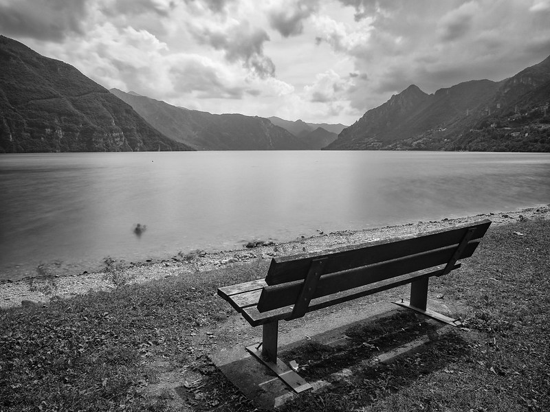 Lake bench