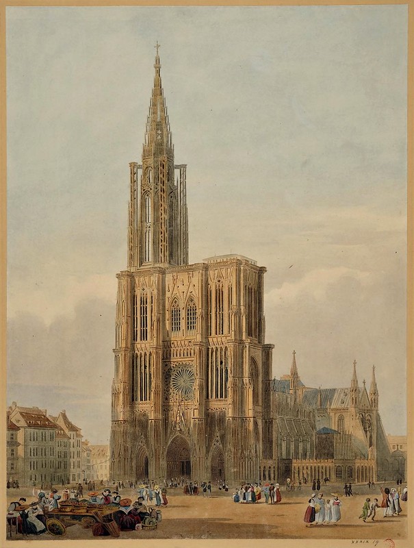 Charles Wild - Cathédrale de Strasbourg (1830)