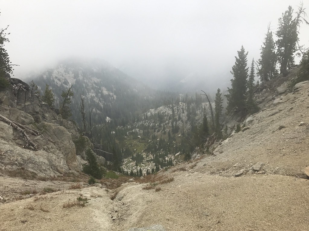 Misty canyon