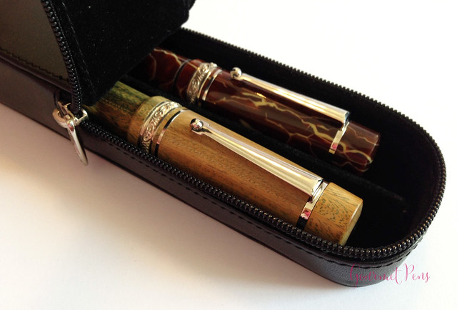 Visconti Zippered Leather Pen Cases @AppelboomLaren @CouronneduComte 3