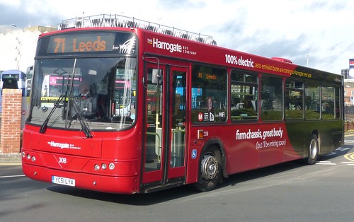 YC51 LYA ‘The Harrogate Bus Company No. 308, Volvo B10 BLE / Wright Renown on Dennis Basford’s railsroadsrunways.blogspot.co.uk’