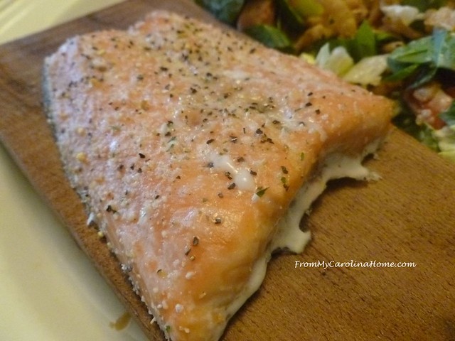 Grilled Cedar Plank Fish at From My Carolina Home