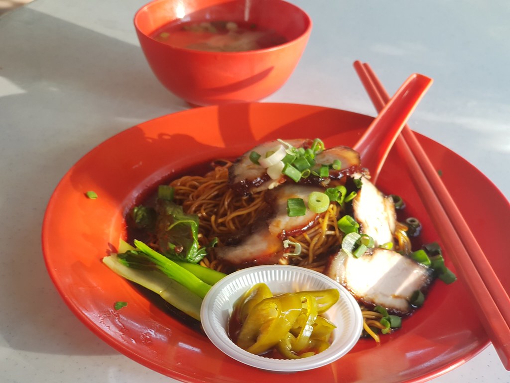 叉烧云吞面 ChaSiew Wan Ton Mee rm$6 @ Restoran Prestige Putra Height