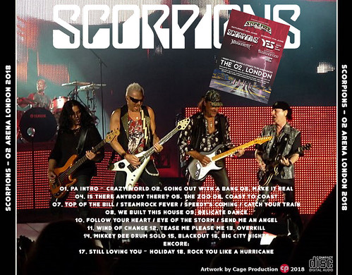 Scorpions-London 2018 back