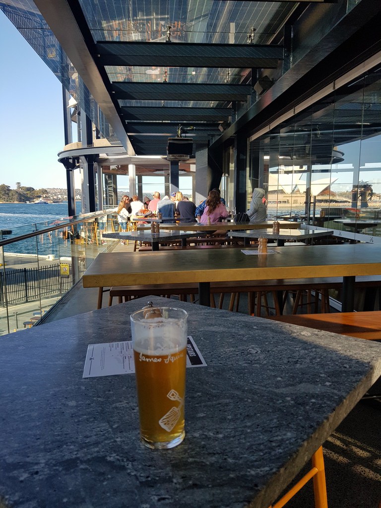 James Squire's One-Fifty Lashes AUD$12 @ The Squire's Landing at Circular Quay Sydney