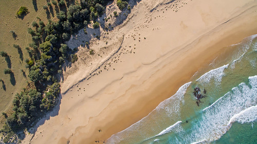 dji phantom3advanced drone quadcopter djifc300s36mmf28 vertical aerial beach surf waves dune bungabeach