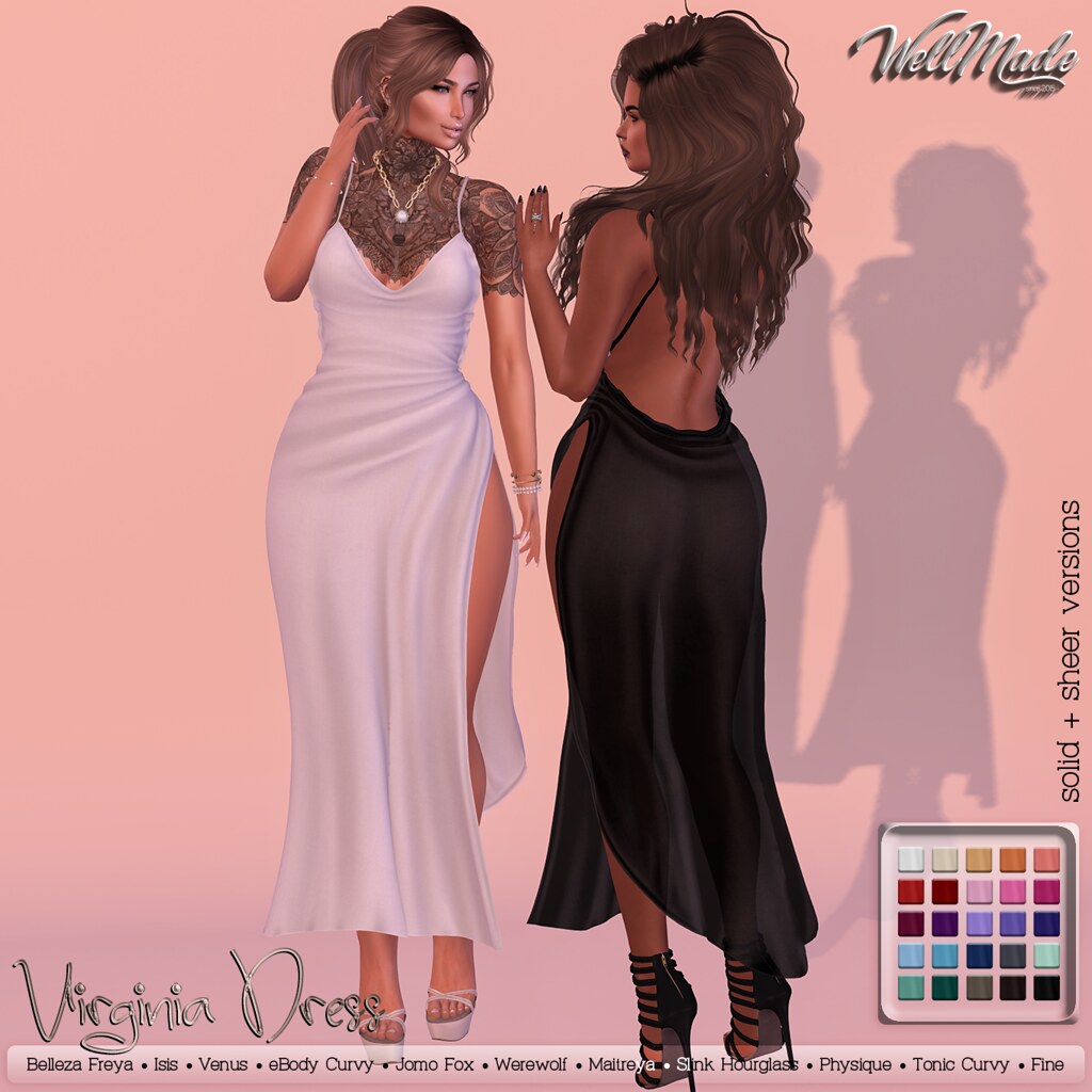 [WellMade] Virginia Dress