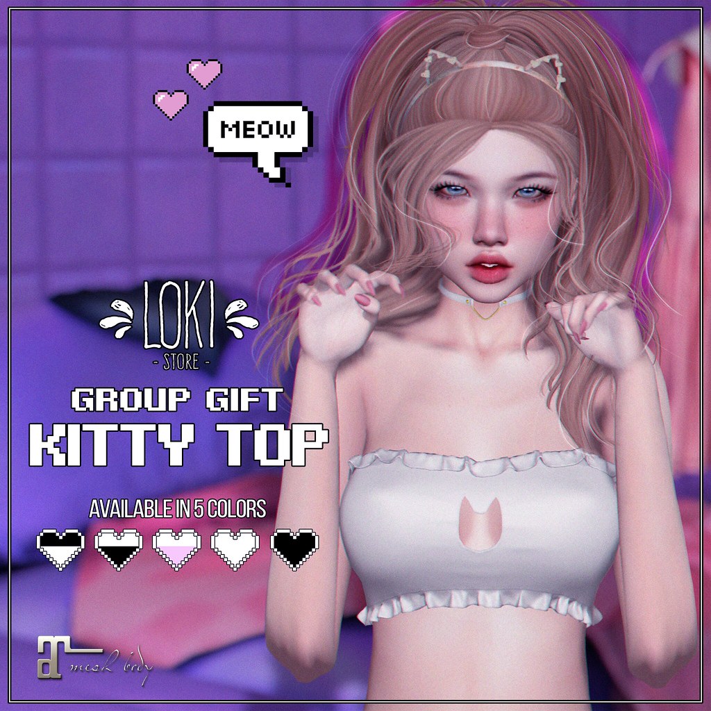 Loki – Kitty Top – GROUP GIFT