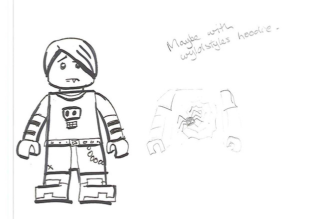 Celebrating 40 years of the LEGO Minifigure - Design Sketches for LEGO
