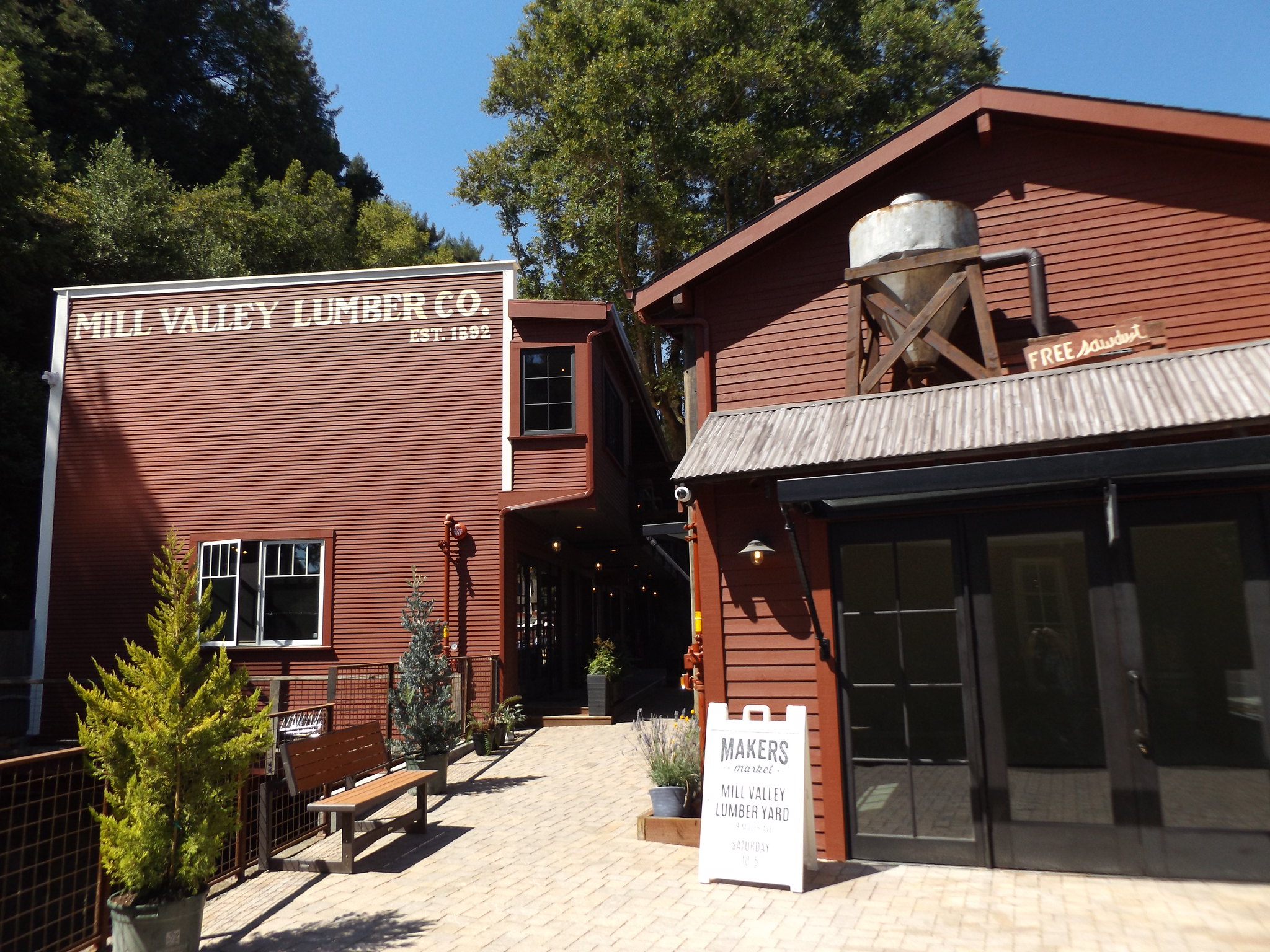 Mill Valley Lumber Yard, Marin County, California, USA, 7 September 2018