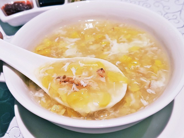 Sweet Corn Broth With Crab Meat