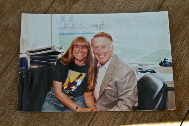 vin scully and veronique