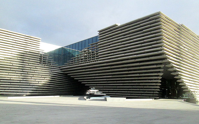 V&A Dundee from Plaza