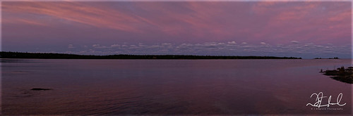 sunrise purple water canoneos5dmkiii thebruce clouds djenglandphotography sigma24105mmf4dgoshsma blue douglasjengland mauve magenta pink colour brucepeninsula ontario southernontario djengland dje tobermory haybay